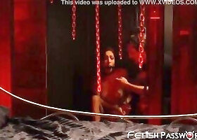 Spicy redhead teen gags on cock before rough penetration