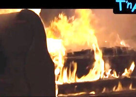 Heidi Klum Underwear Scene  in Fire Meet Gasoline