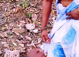 Desi Outdoor Jungle Fuck. Stepmom and Stepson Hardcore Fucking in Forest. Telugu Dirty Talks.