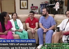 Doctor Canada Flips The Script On Doctor Channy Crossfire During Medical Examination, Ends Up