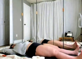 Webcam Teen masturbates and pretends you came in her mouth