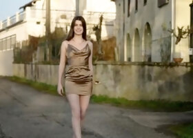 High heeled amateur teen fingers