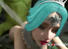 Fairy Meets Orc at Night