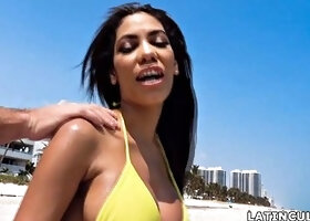 Johnny Castle Fucks Hot Latina Shay Evans After Beach Pickup
