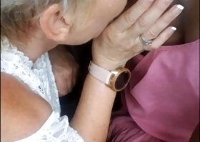 Amateur Blonde Blowjob handjob and cumshot
