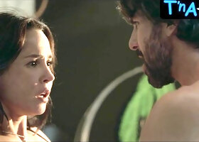 Carmen Villalobos Breasts,  Underwear Scene  in The Guest