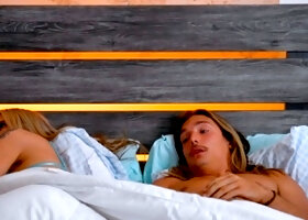 Hot MILF shares bed with friends stepson