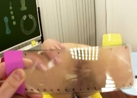 Gorgeous Blonde Teen Using Sex Toys