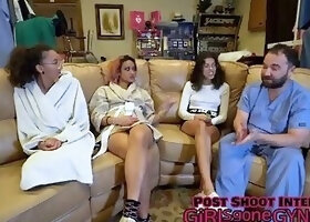 Mixed Cutie Genesis Undergoes New Job Medical Examination By Freaky Girl Dr Aria Nicole And Nurse