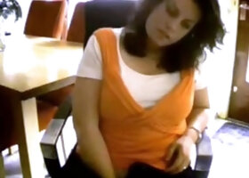 Solo Girl Masturbating on Webcam