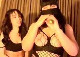 Busty brunette bitch with big boobs