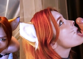 MV Sweetie.Fox Cute.Fox.Sucks.Big.Dick...Cum.On.Face